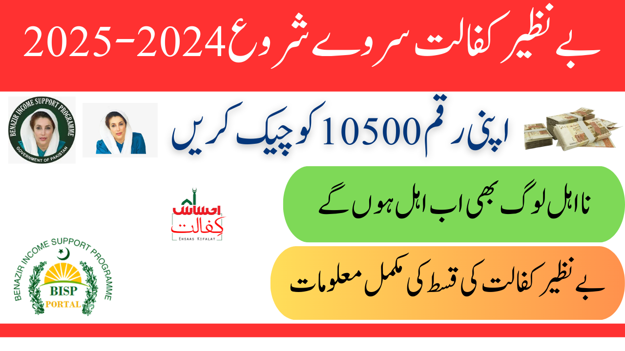 Benazir Kafalat 8171 Registration