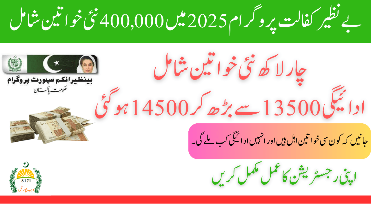 Benazir Kafalat Program 2025