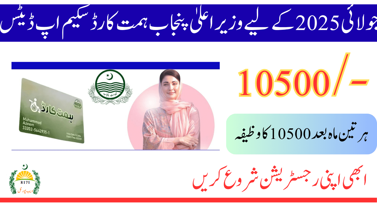 CM Punjab Himmat Card Scheme